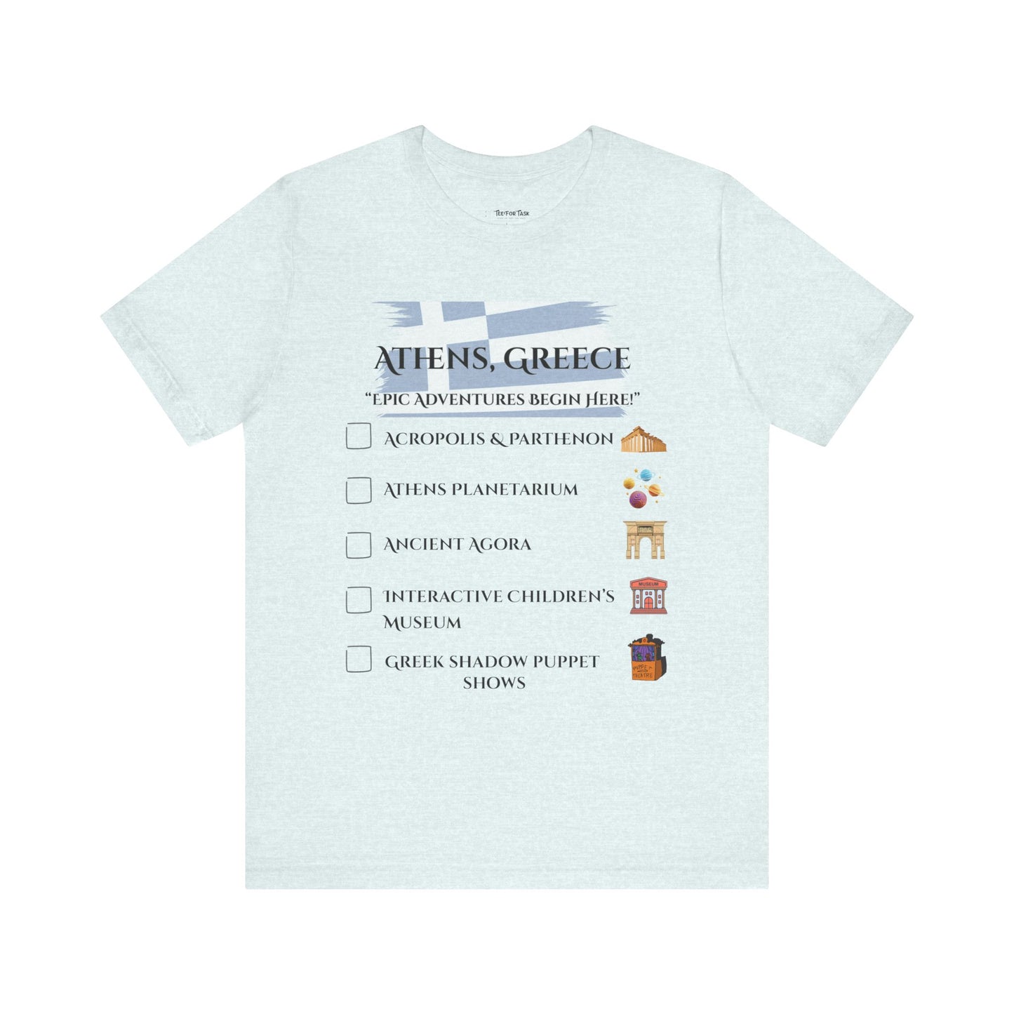 Athens Adventure, Travel Shirt