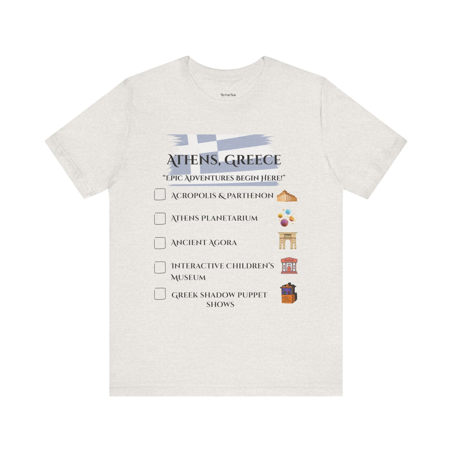 Athens Adventure, Travel Shirt