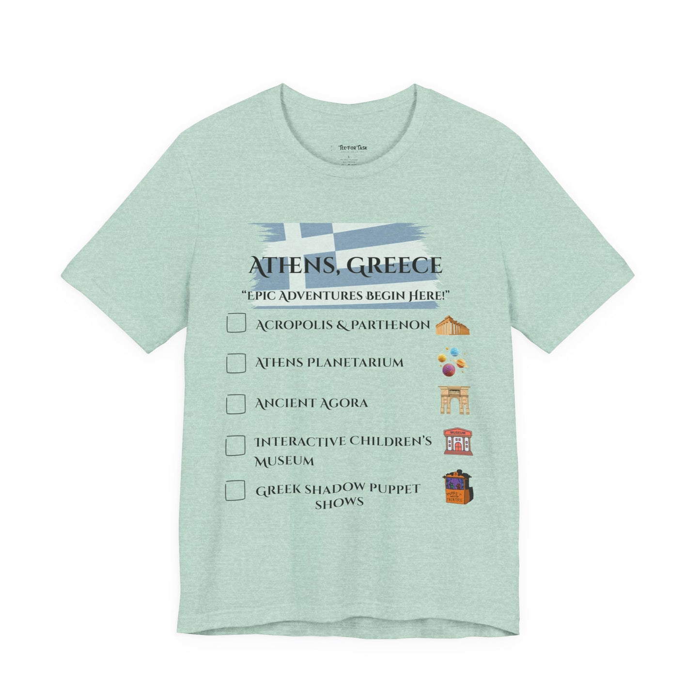 Athens Adventure, Travel Shirt