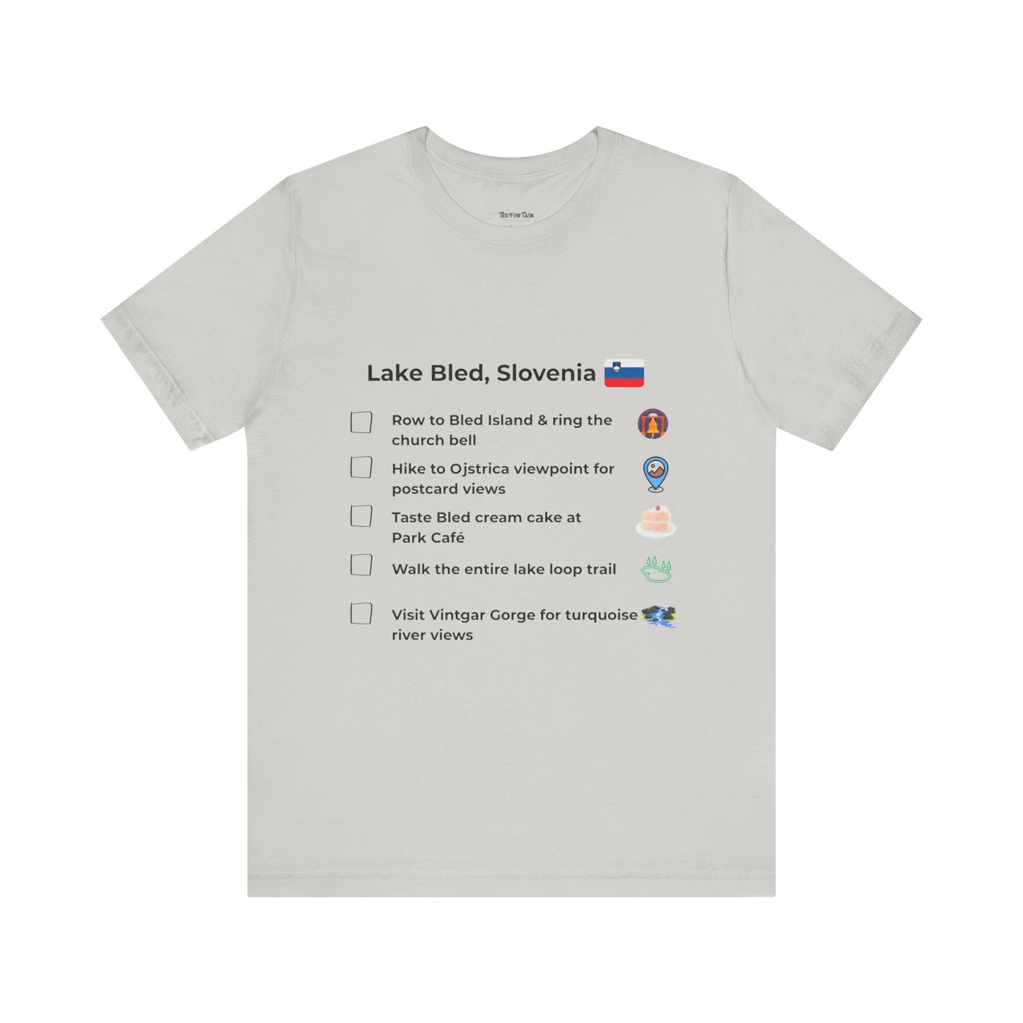 Slovenia Lake Bled Adventure Tee