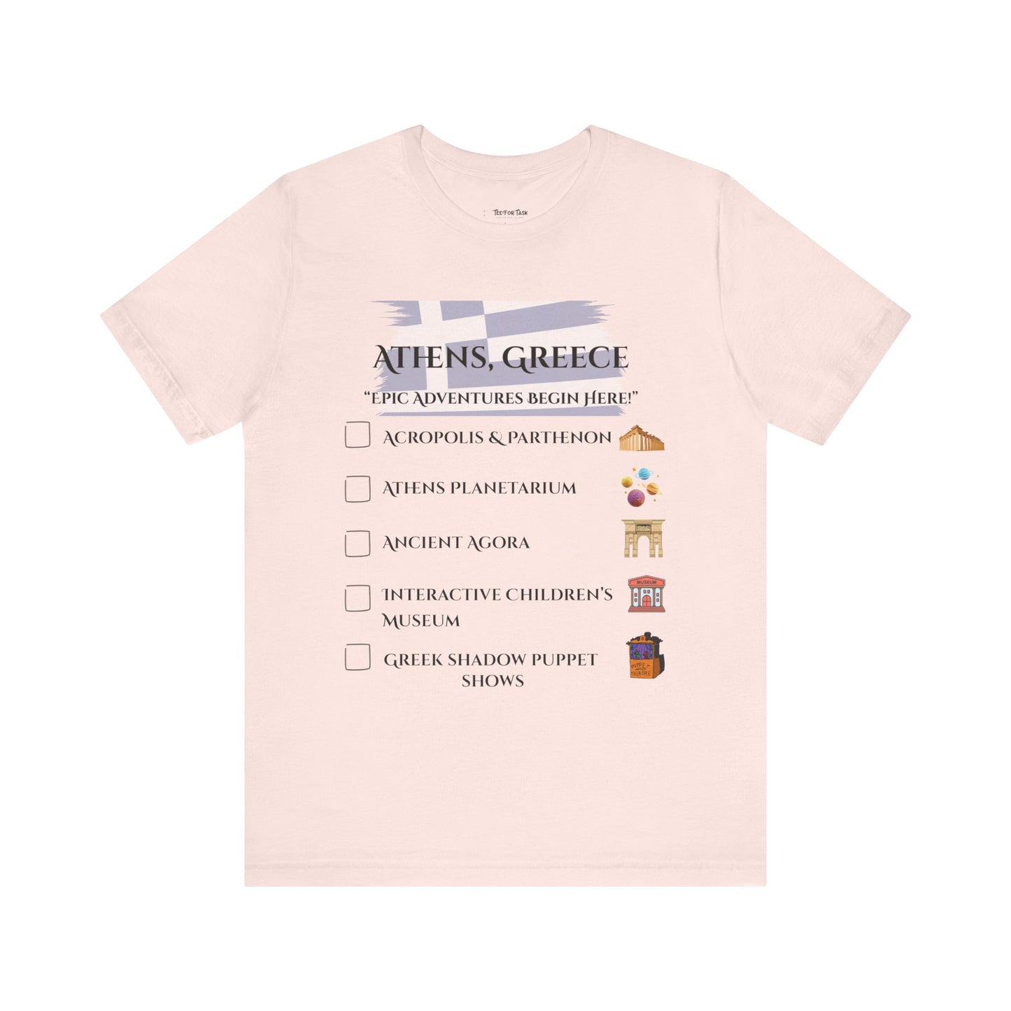 Athens Adventure, Travel Shirt