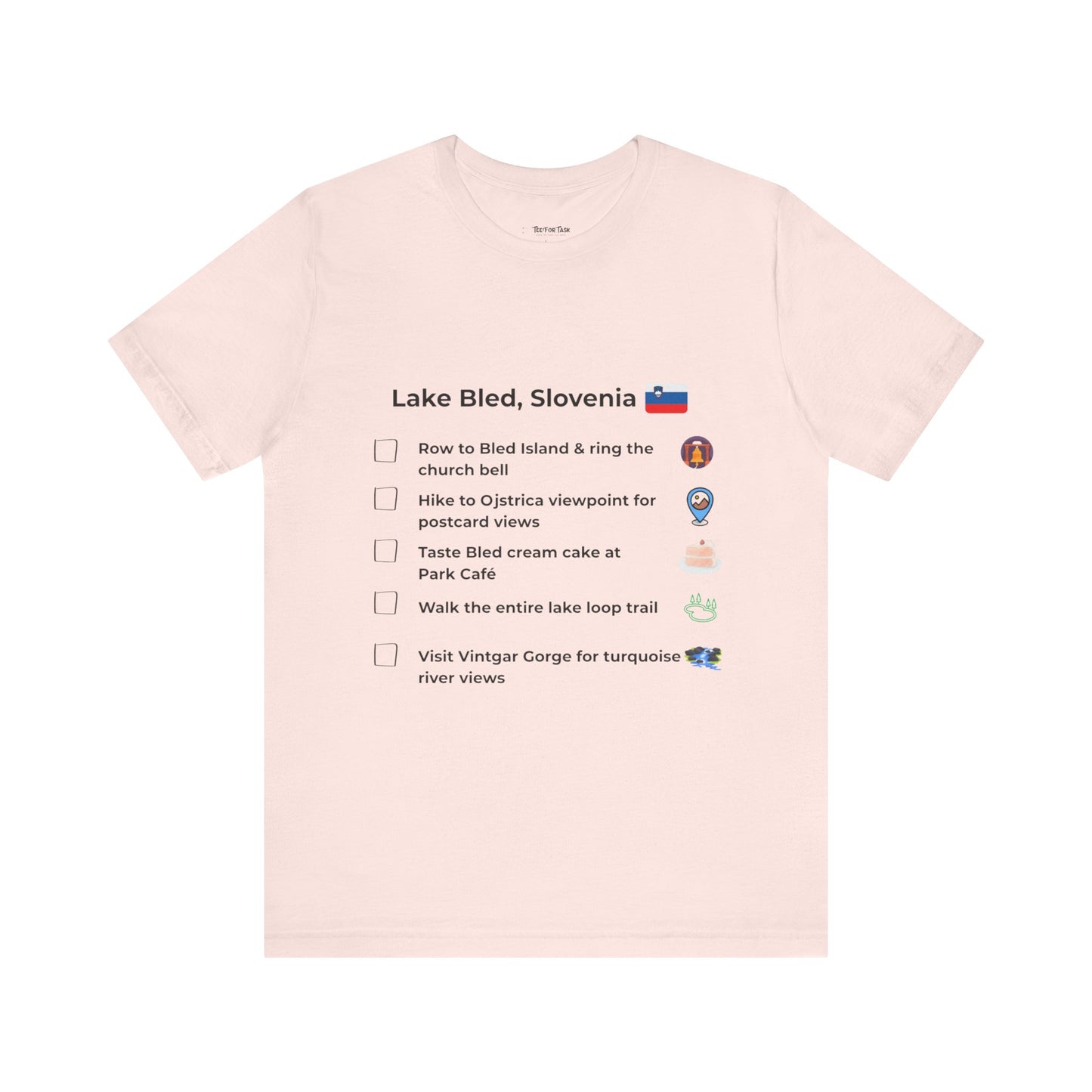 Slovenia Lake Bled Adventure Tee