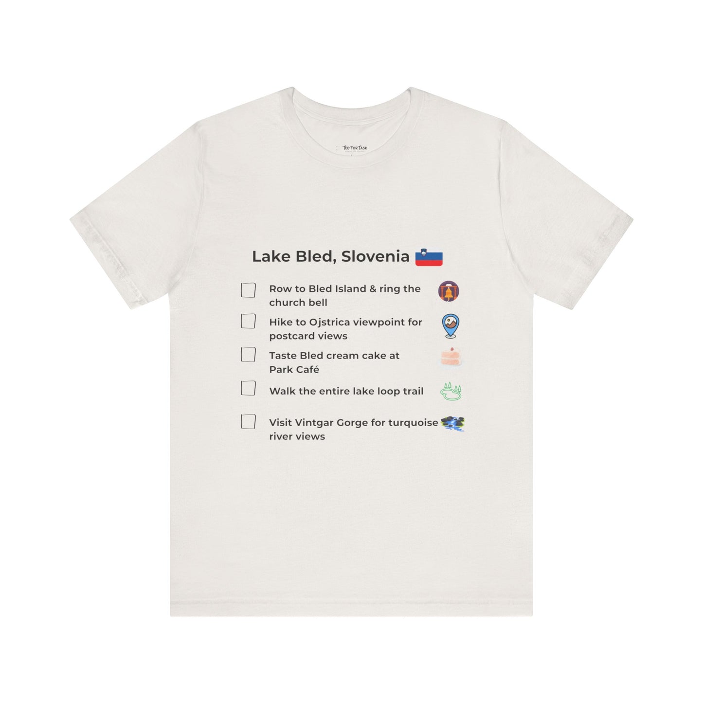 Slovenia Lake Bled Adventure Tee