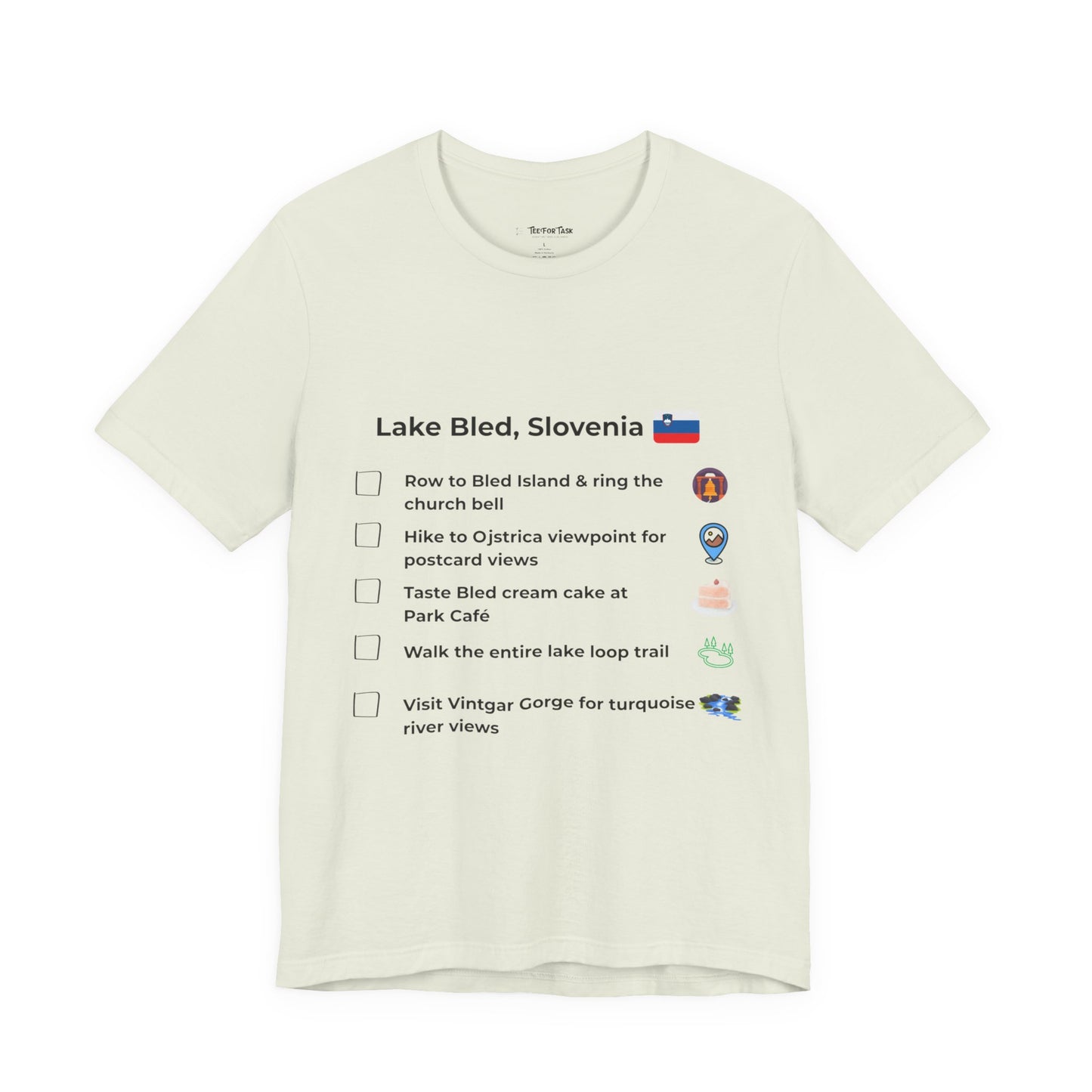 Slovenia Lake Bled Adventure Tee