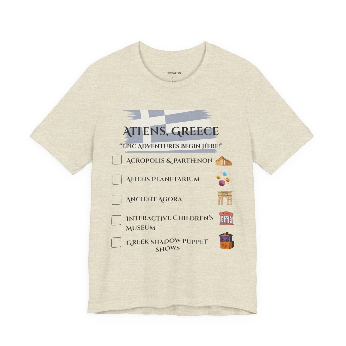 Athens Adventure, Travel Shirt