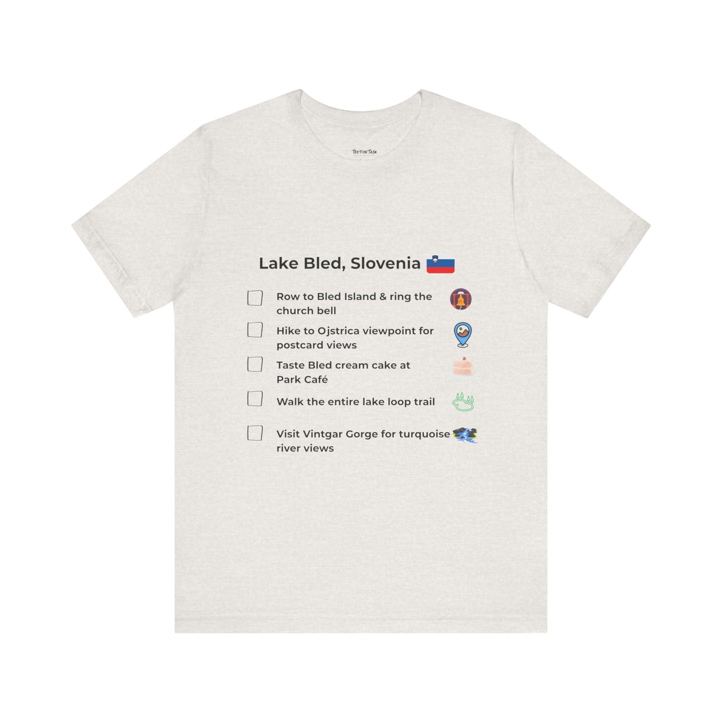 Slovenia Lake Bled Adventure Tee