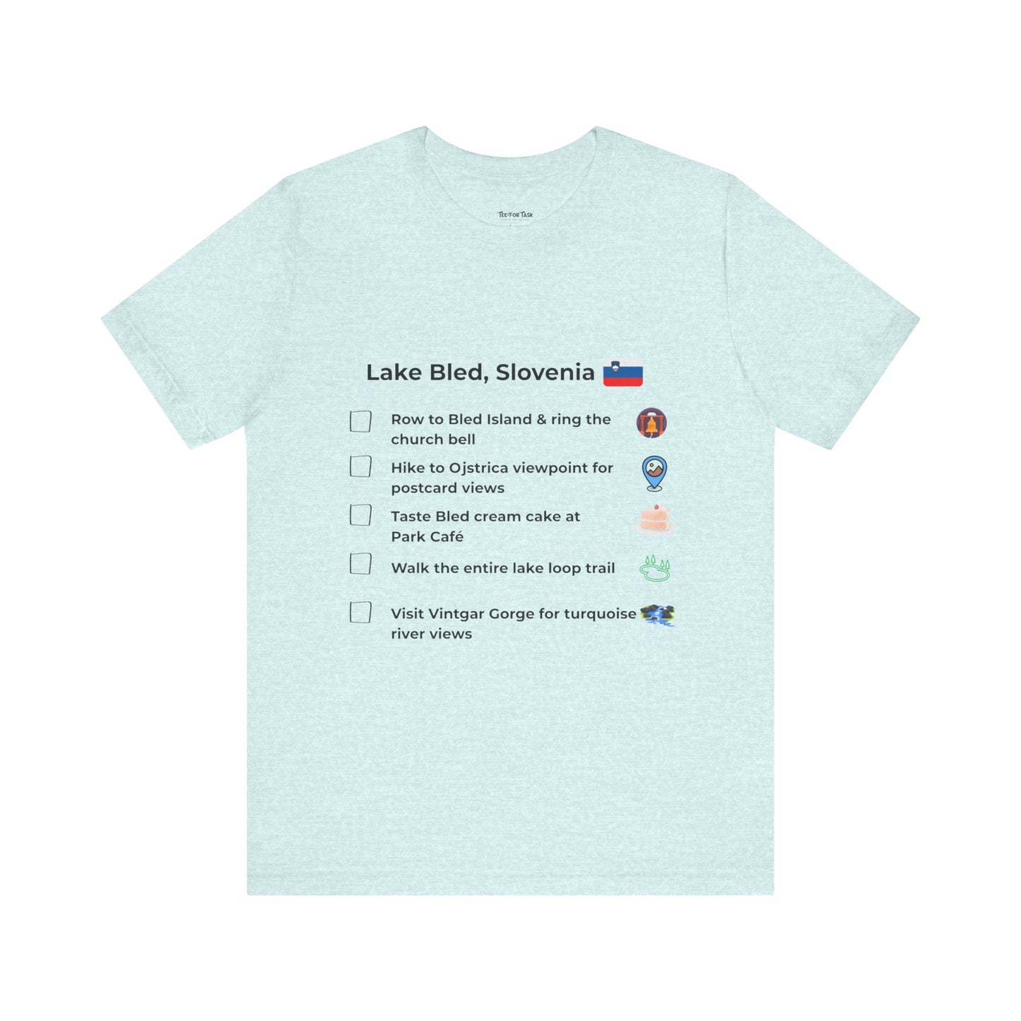 Slovenia Lake Bled Adventure Tee