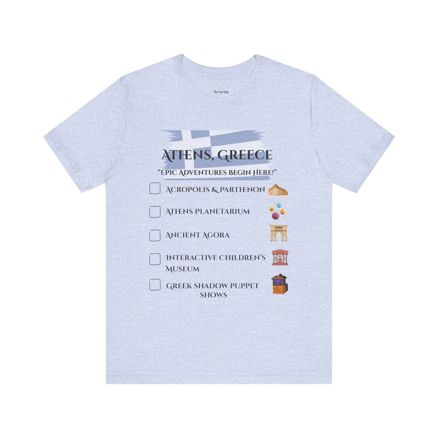 Athens Adventure, Travel Shirt