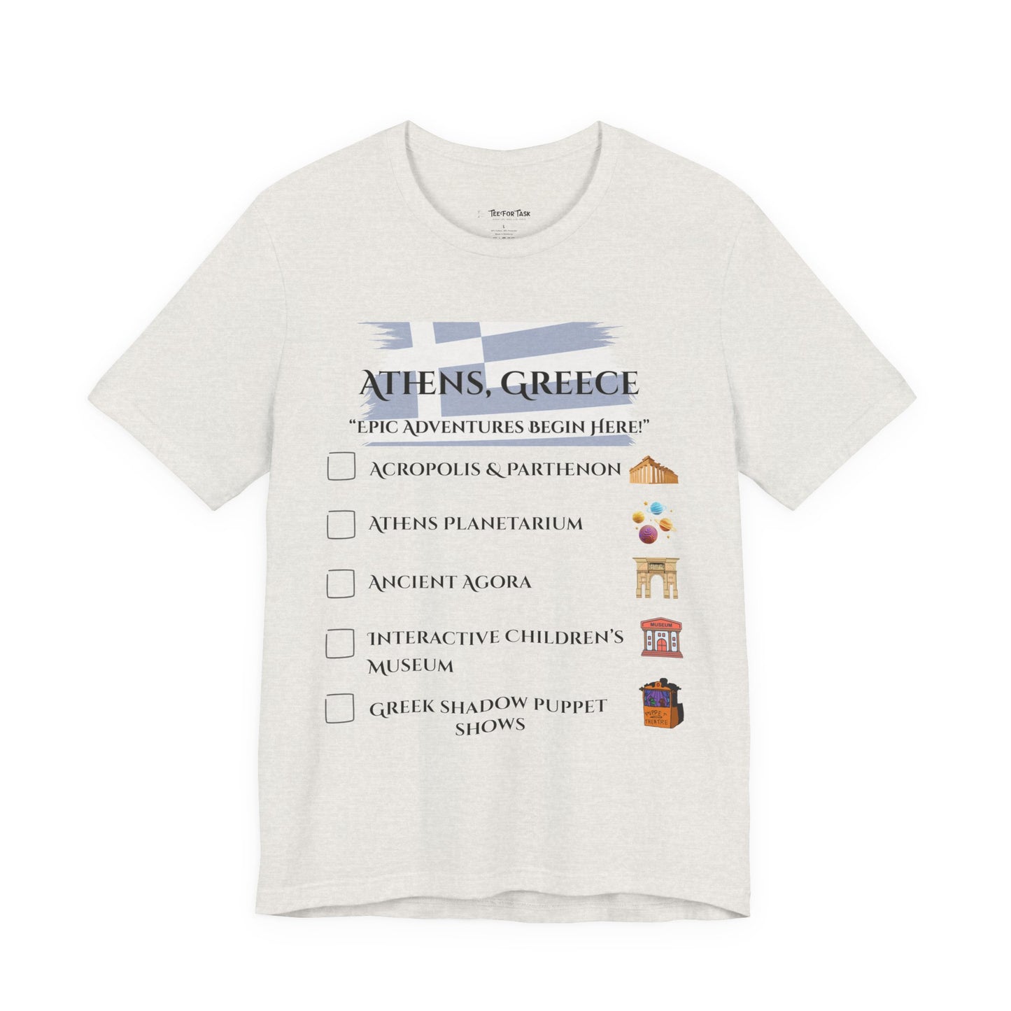 Athens Adventure, Travel Shirt