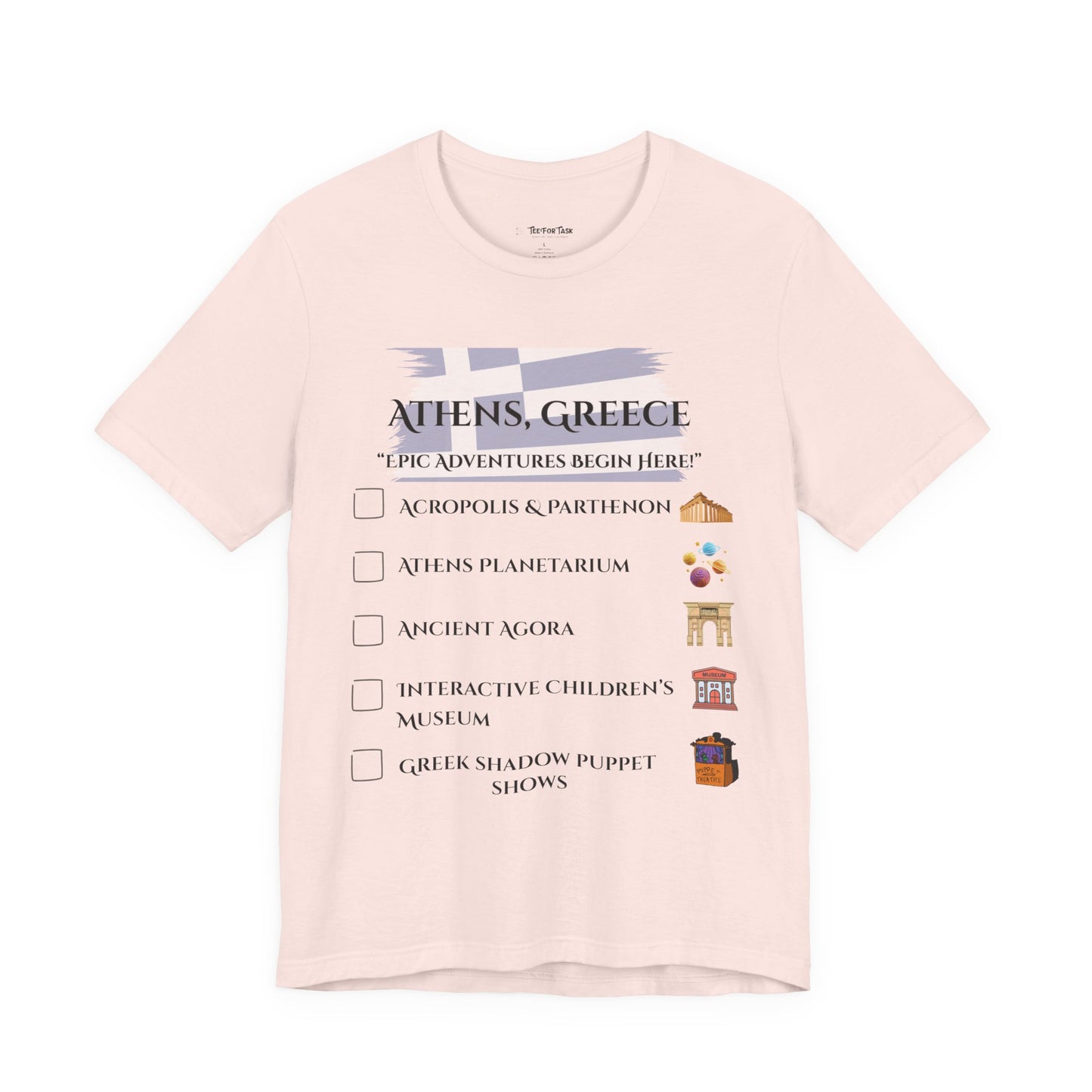 Athens Adventure, Travel Shirt