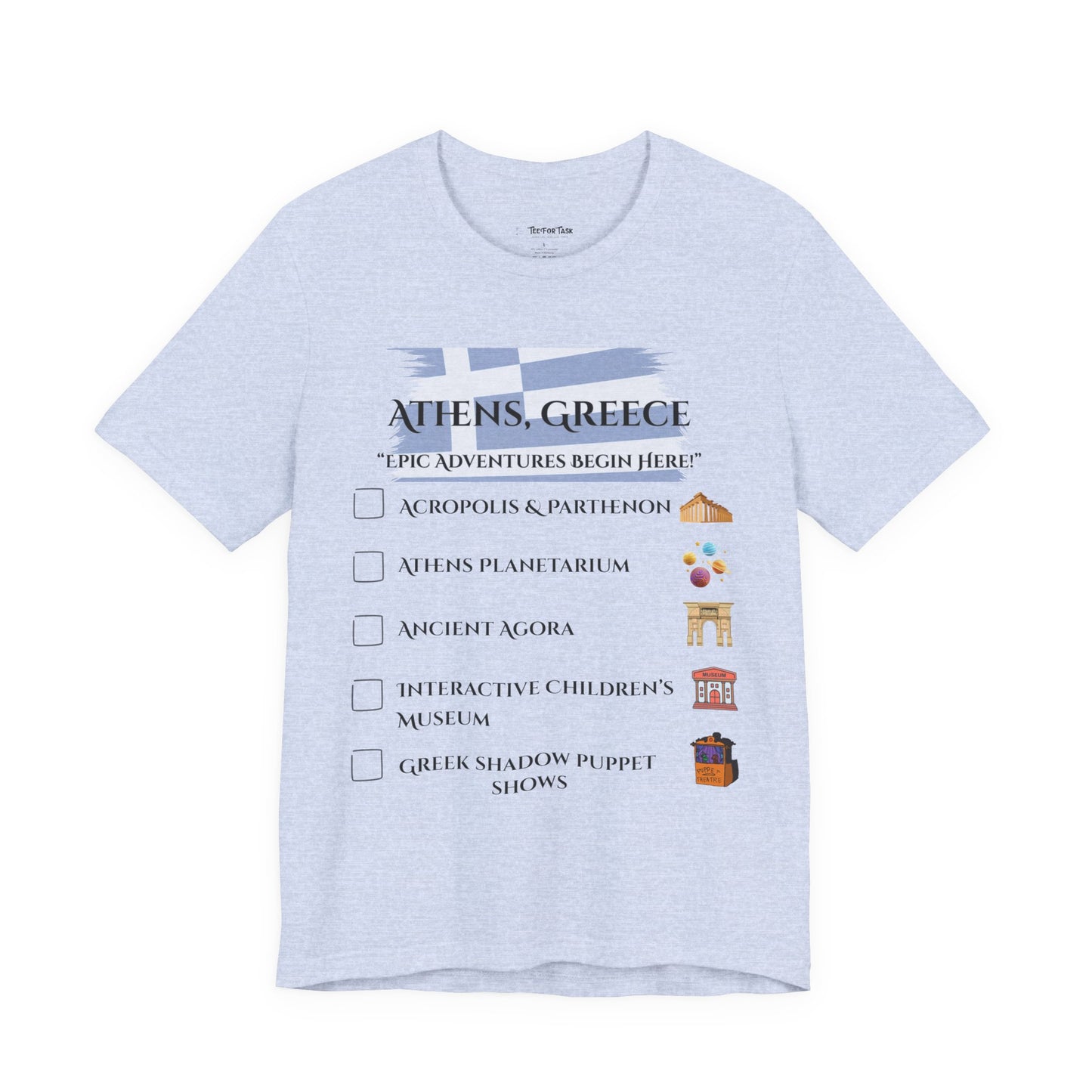 Athens Adventure, Travel Shirt