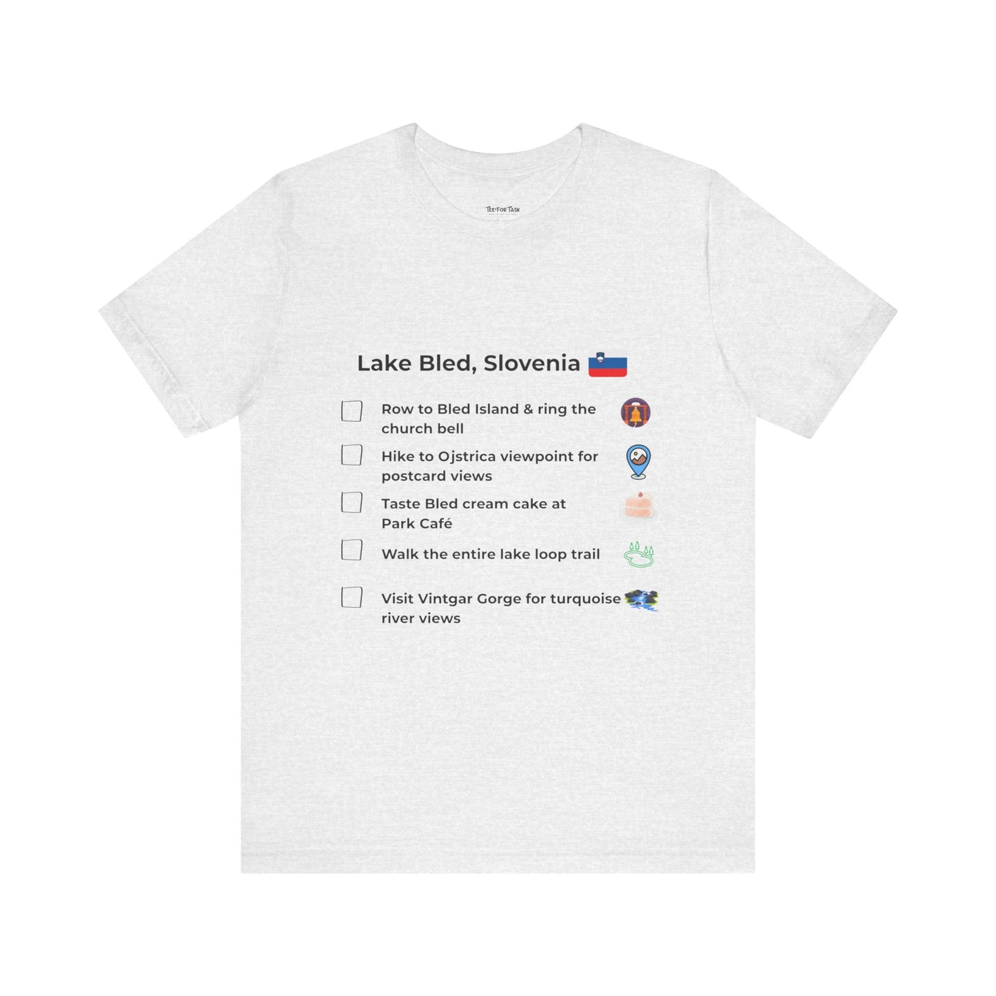 Slovenia Lake Bled Adventure Tee