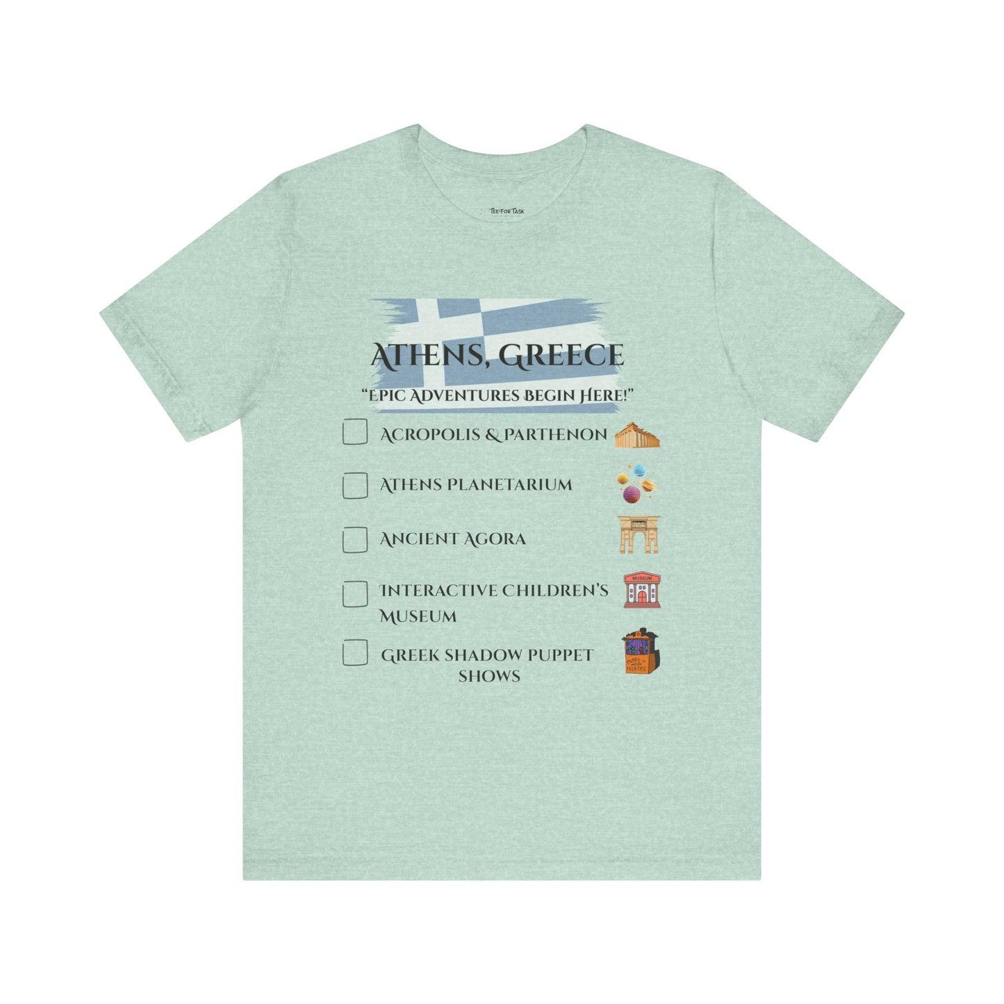 Athens Adventure, Travel Shirt