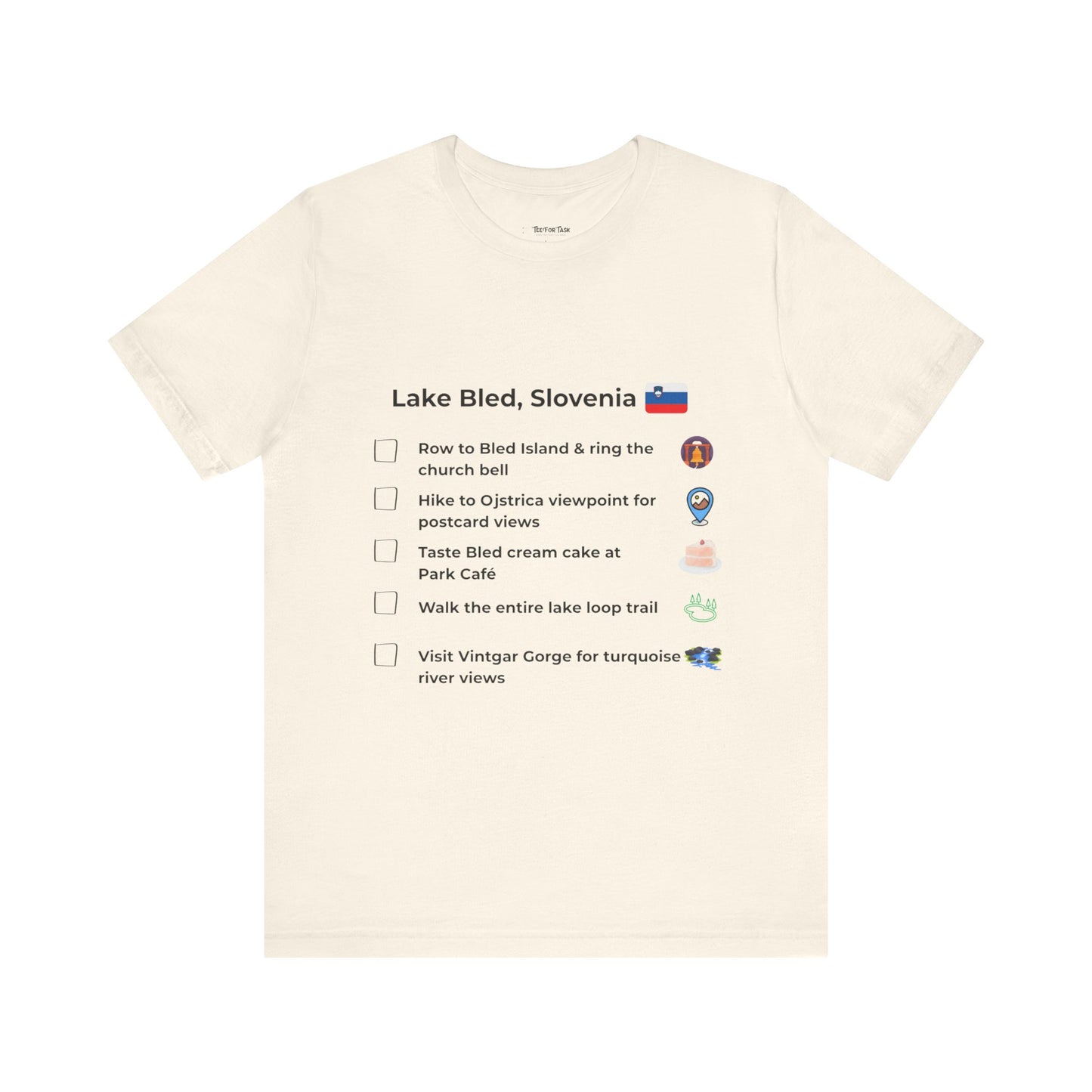 Slovenia Lake Bled Adventure Tee