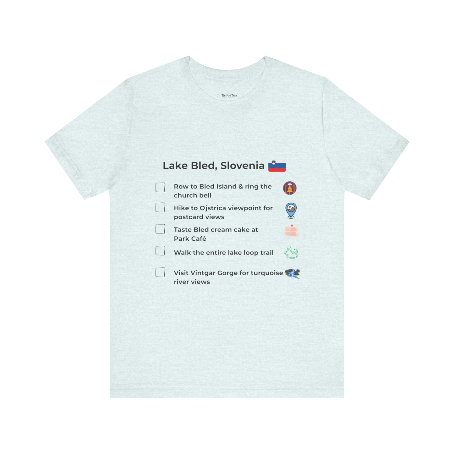 Slovenia Lake Bled Adventure Tee
