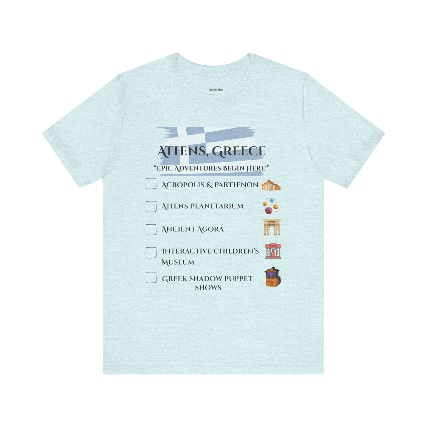 Athens Adventure, Travel Shirt