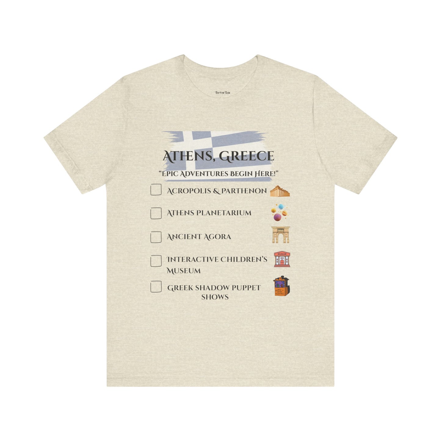 Athens Adventure, Travel Shirt