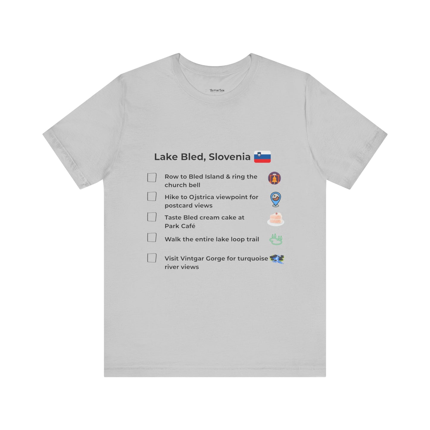 Slovenia Lake Bled Adventure Tee