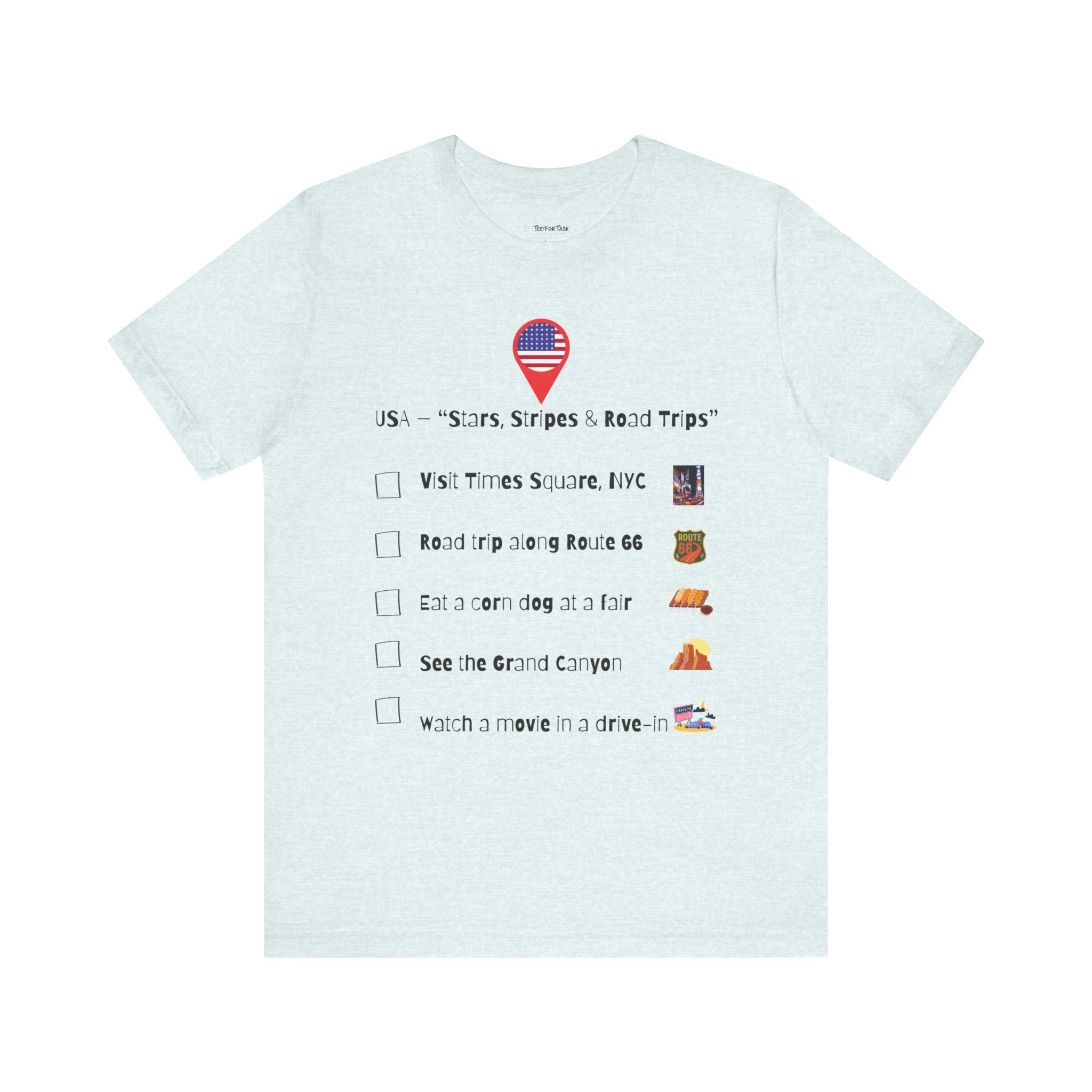 USA Bucket List Tee