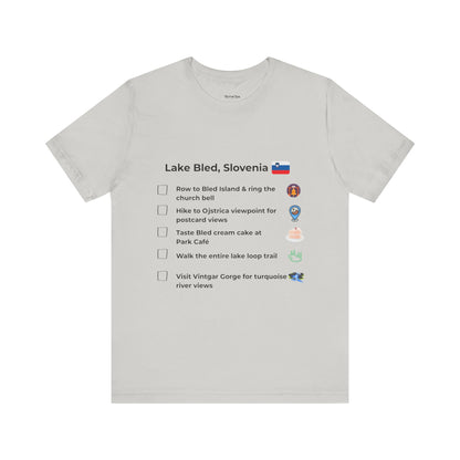 Slovenia Lake Bled Adventure Tee