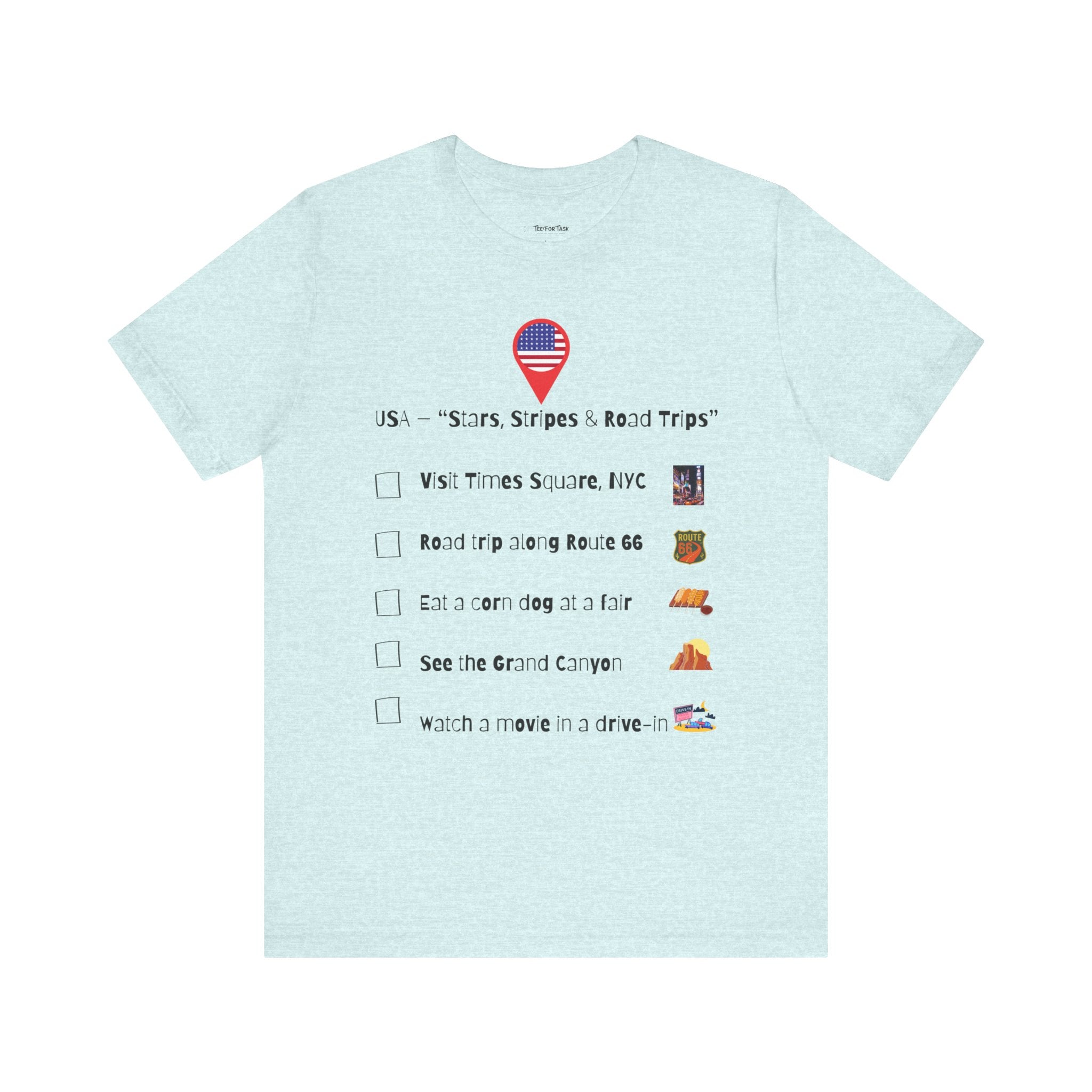 USA Bucket List Tee