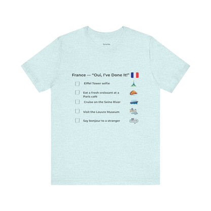 France Travel Checklist T-Shirt
