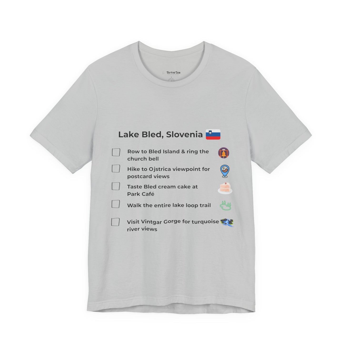 Slovenia Lake Bled Adventure Tee