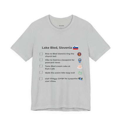 Slovenia Lake Bled Adventure Tee