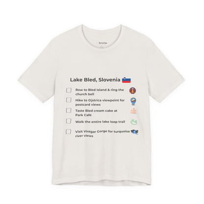 Slovenia Lake Bled Adventure Tee
