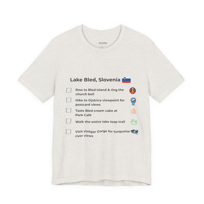 Slovenia Lake Bled Adventure Tee