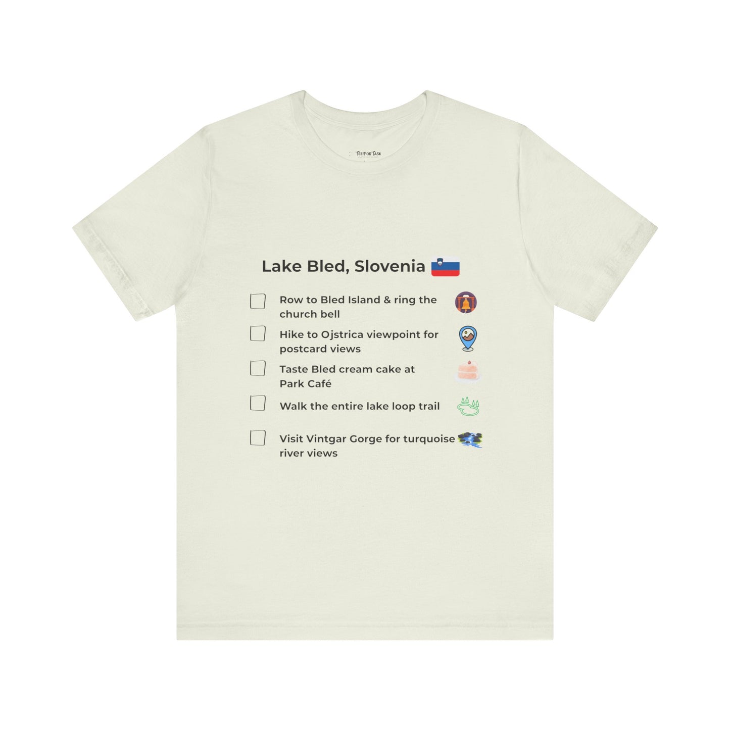 Slovenia Lake Bled Adventure Tee