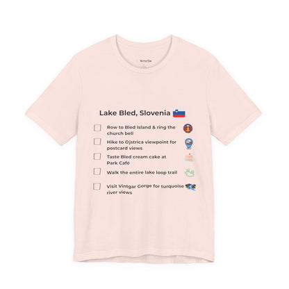 Slovenia Lake Bled Adventure Tee