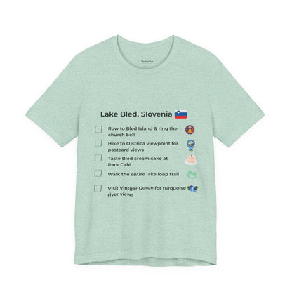 Slovenia Lake Bled Adventure Tee