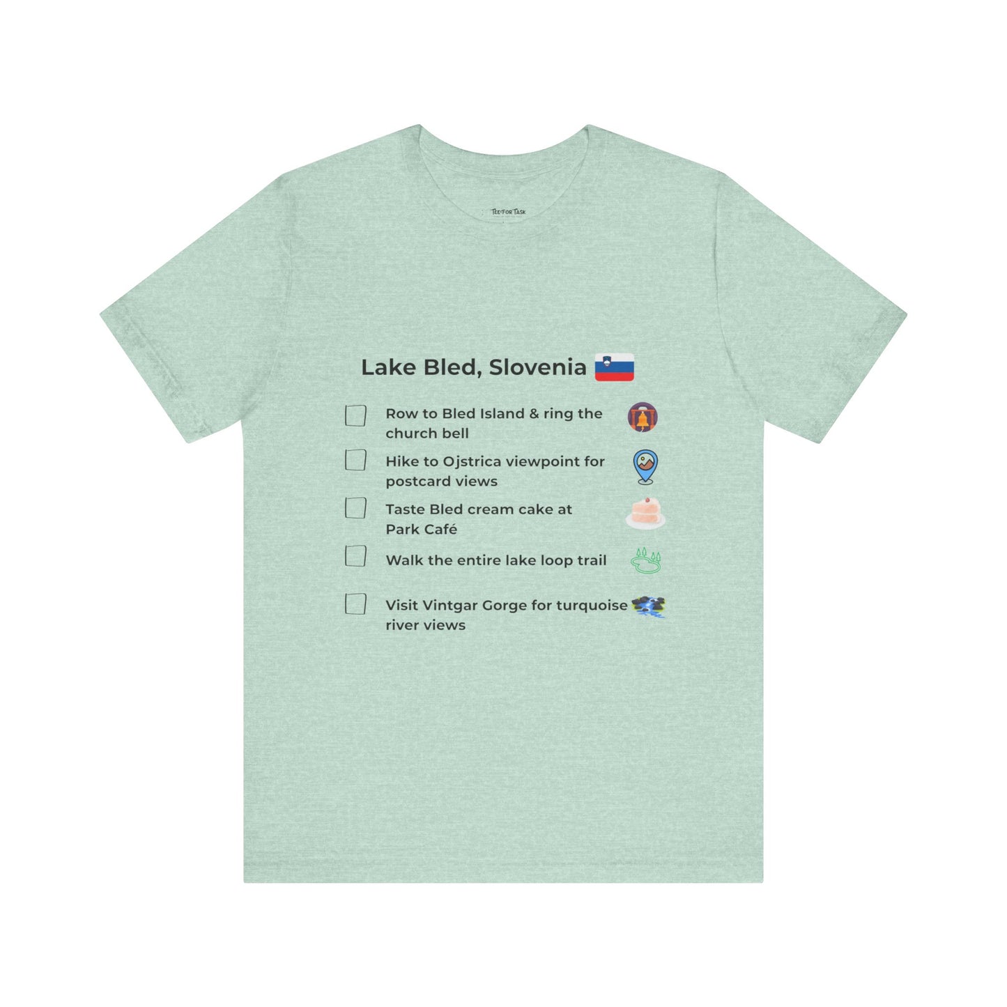 Slovenia Lake Bled Adventure Tee
