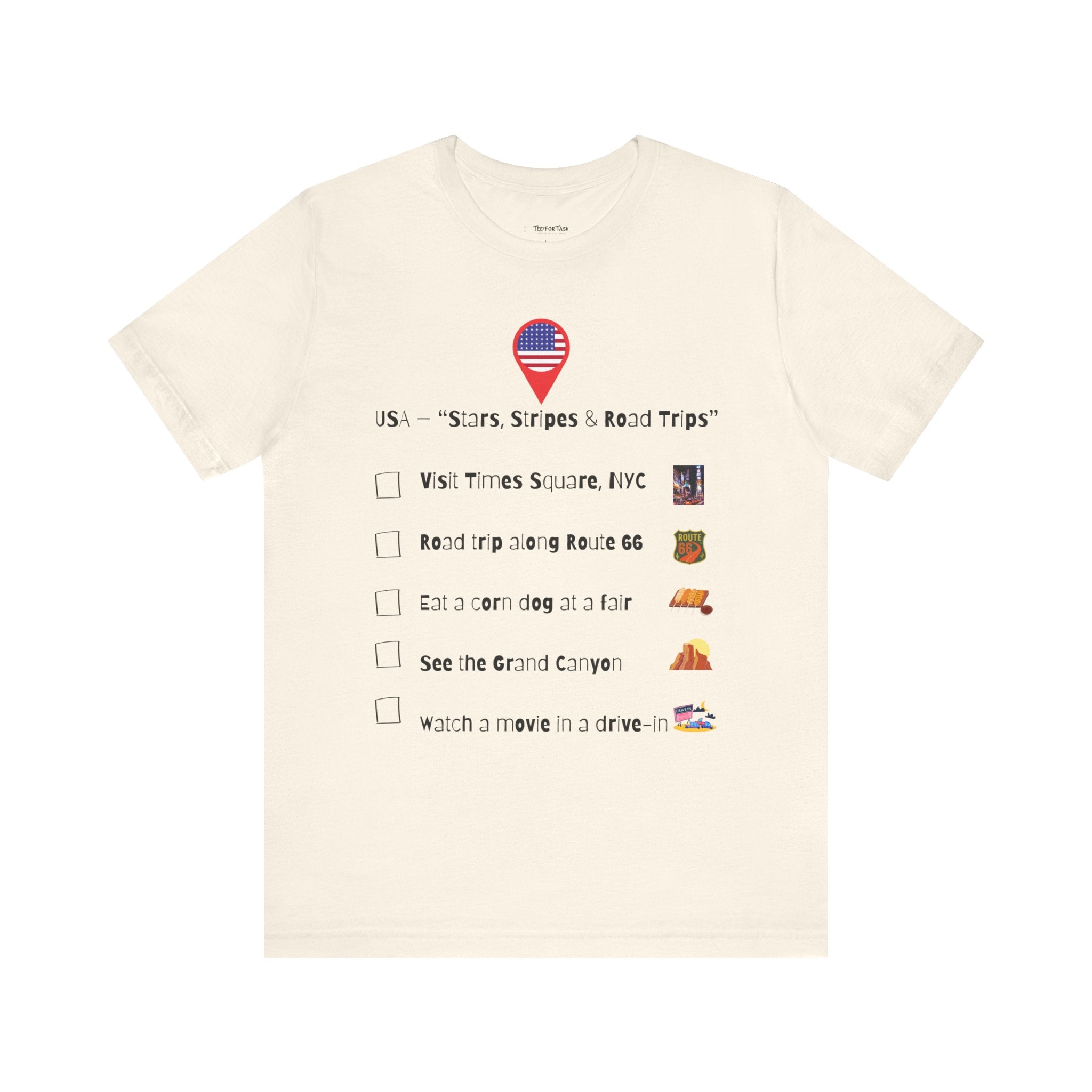 USA Bucket List Tee