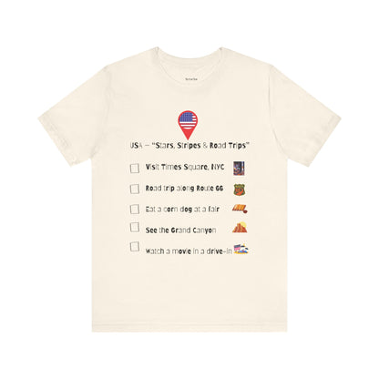 USA Bucket List Tee
