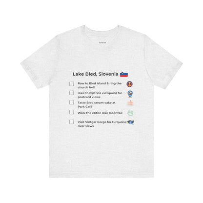 Slovenia Lake Bled Adventure Tee