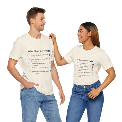 Slovenia Lake Bled Adventure Tee